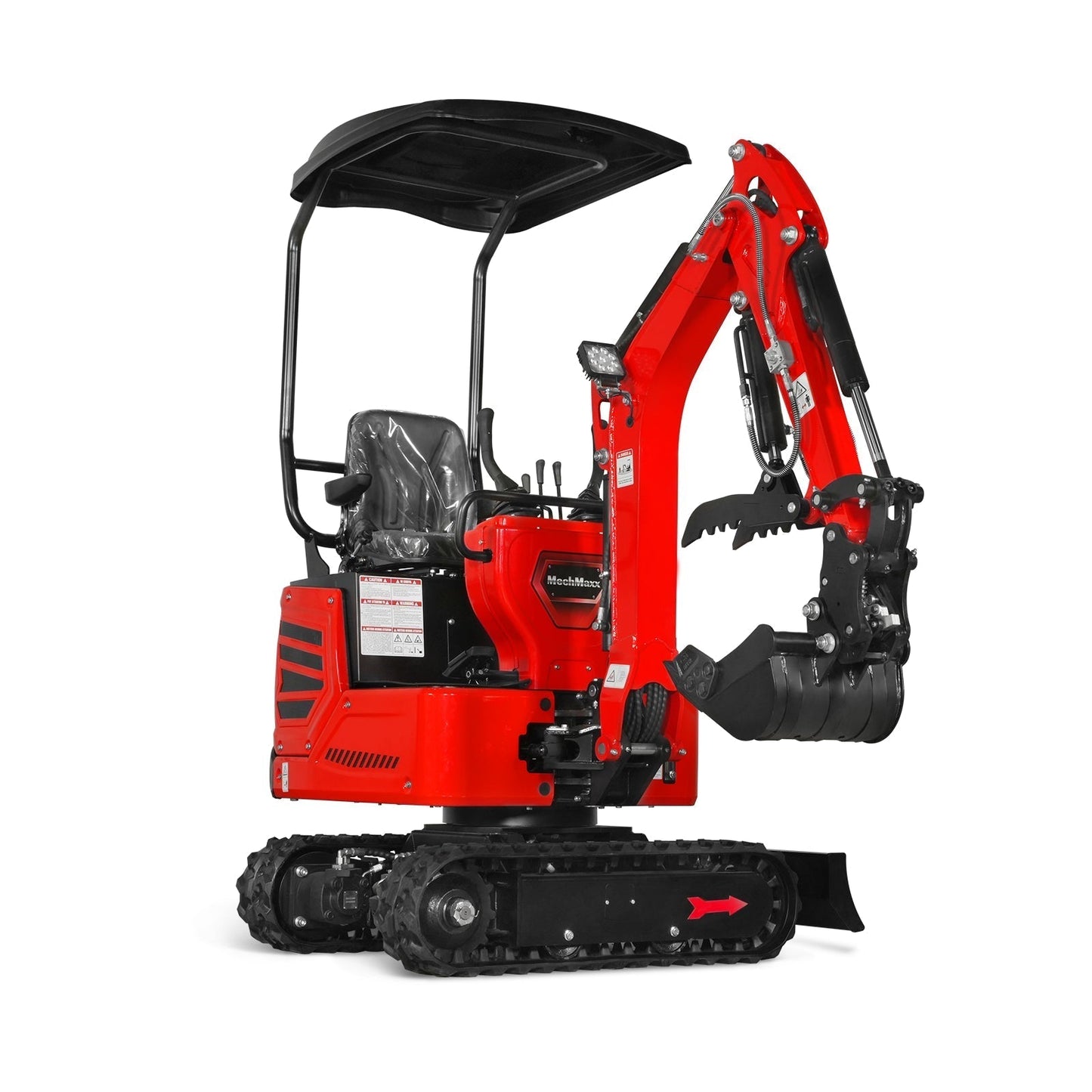 Mini Compact Excavator HONDA GX390 Engine, 65.7” Max. Digging Depth, 2100 LBS Operating Weight, MEC12