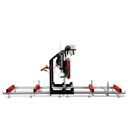 26" Portable Sawmill, 420cc 15HP E-Start Gasoline Engine, 22" Board Width, 13' Track Length , SM26