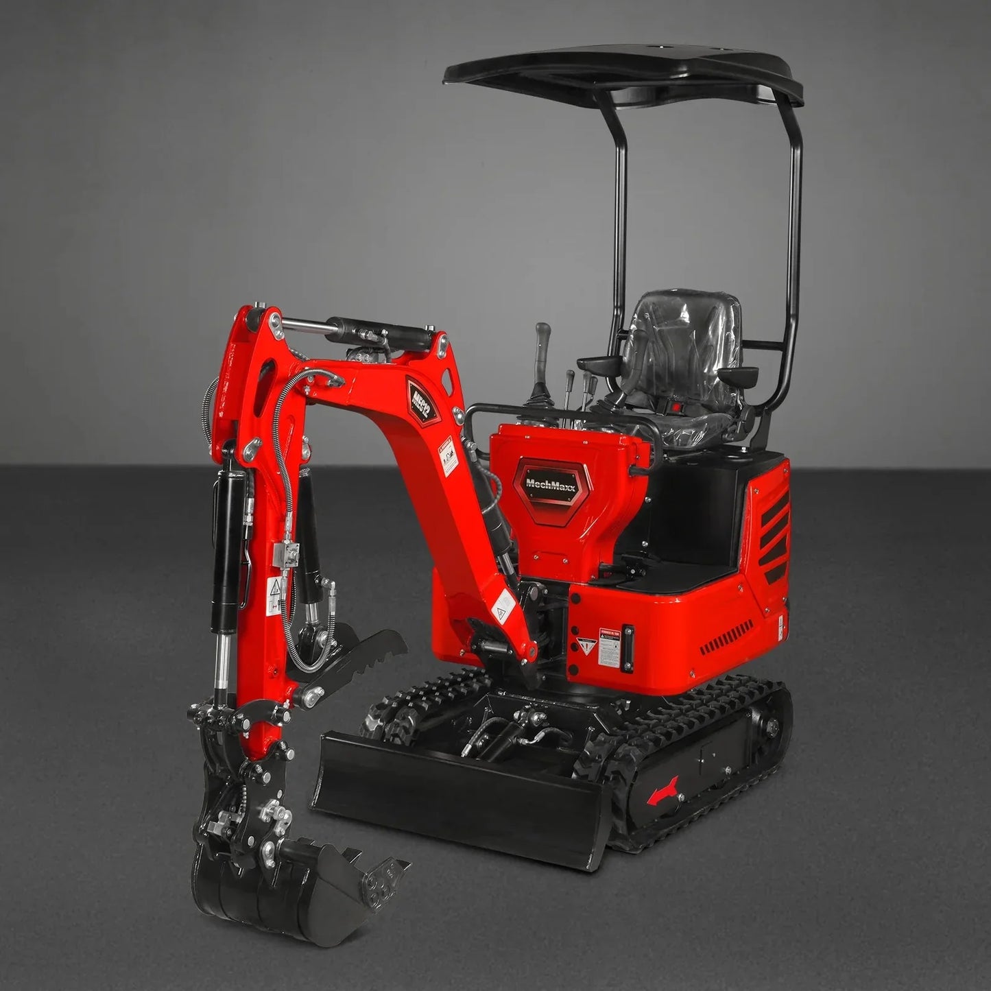 Mini Compact Excavator HONDA GX390 Engine, 65.7” Max. Digging Depth, 2100 LBS Operating Weight, MEC12