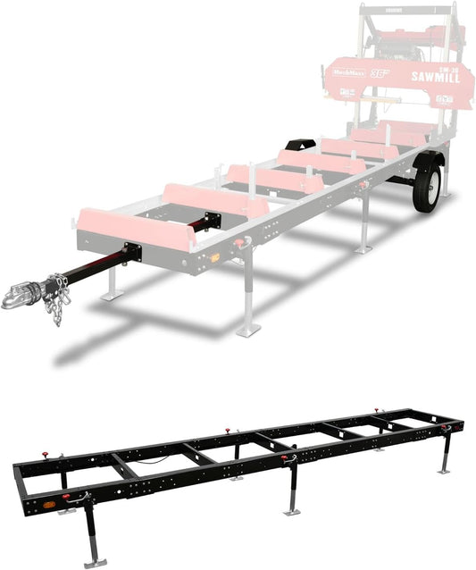 MechMaxx Trailer Primary Sub-Frame and Trailer Combo Kit SM-36MAX; SM-36HMAX Sawmill
