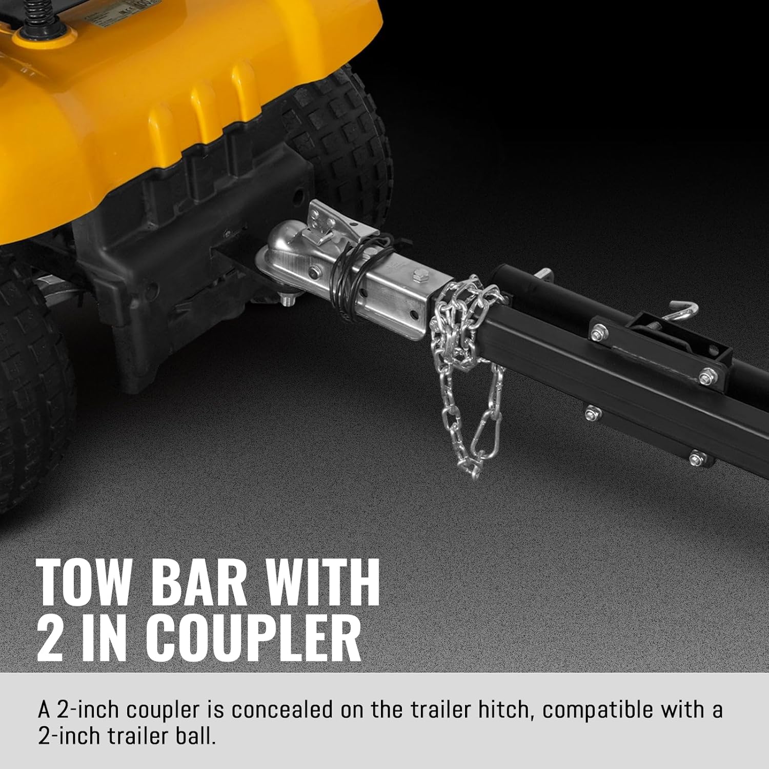 MechMaxx 6 inch ZONSEN 459cc 15hp Electric Start Gas Powered Wood Chipper Shredder Mulcher with Towbar, 6" Max Chipping Diameter Capacity,with Emergency Stop Button&Stop Bar,Model P4206 Orange