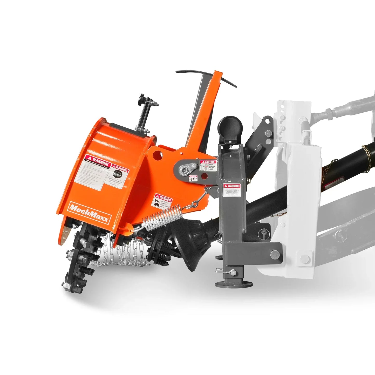 3-Point PTO Stump Grinder with 34 Carbide Teeth (PTO Shaft Included with Slip Clutch),  for 15-45HP Tractor,  SG24PRO