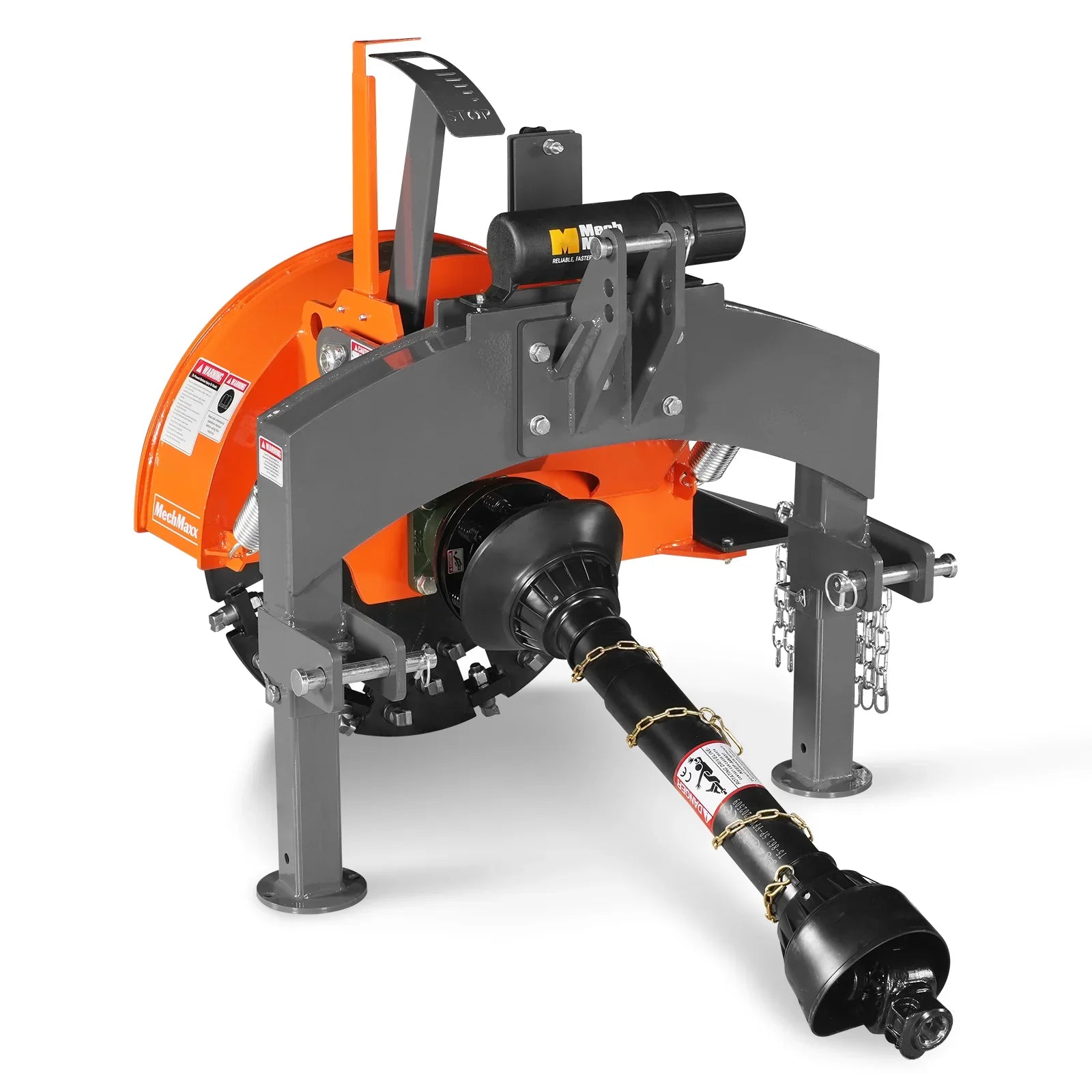 3-Point PTO Stump Grinder with 34 Carbide Teeth (PTO Shaft Included with Slip Clutch),  for 15-45HP Tractor,  SG24PRO