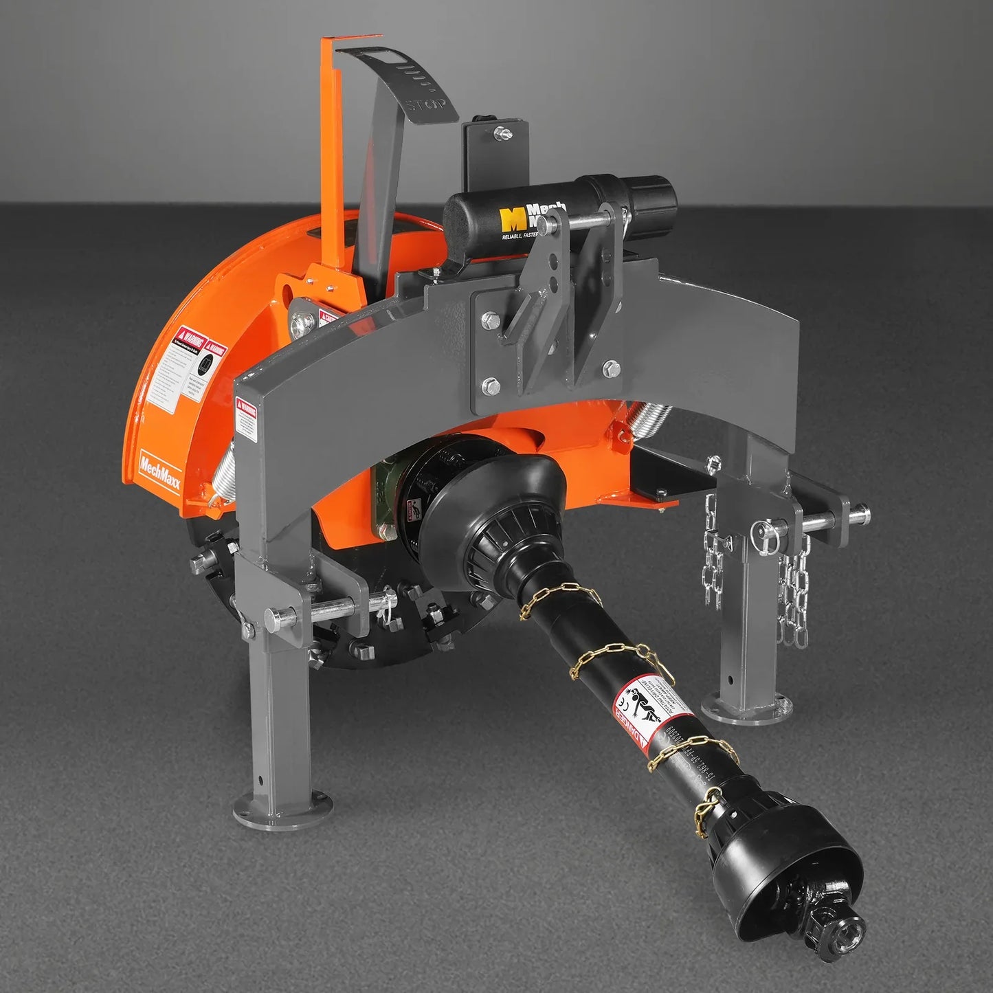3-Point PTO Stump Grinder with 34 Carbide Teeth (PTO Shaft Included with Slip Clutch),  for 15-45HP Tractor,  SG24PRO