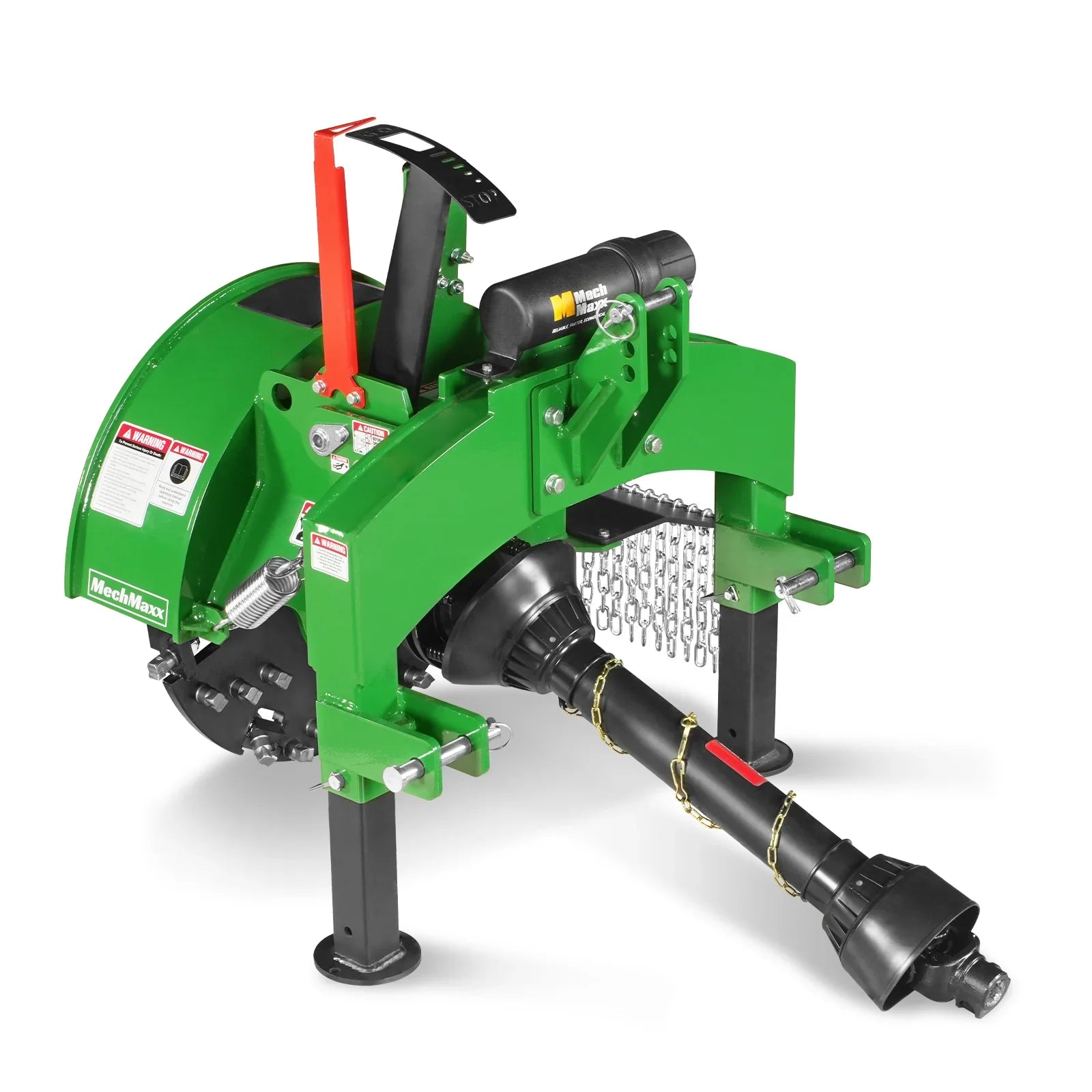 3-Point PTO Stump Grinder with 34 Carbide Teeth (PTO Shaft Included with Slip Clutch),  for 15-45HP Tractor,  SG24PRO