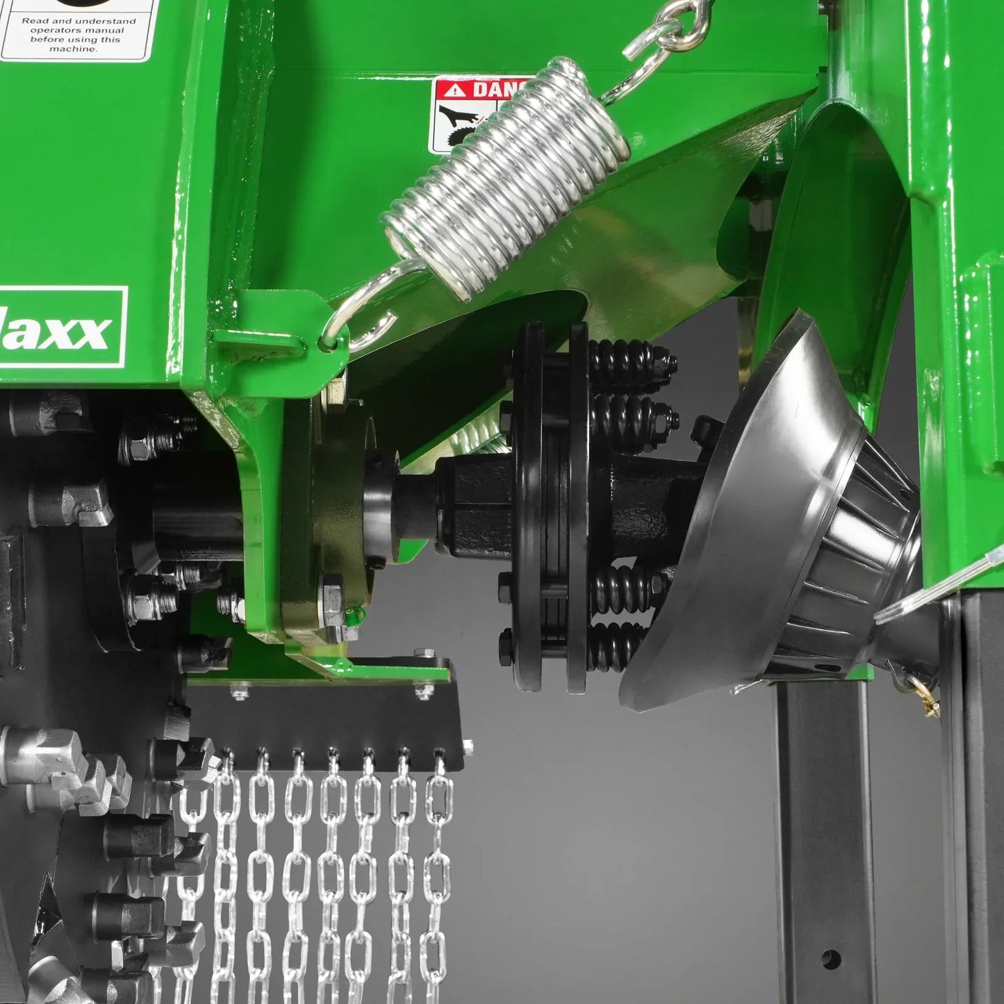 3-Point PTO Stump Grinder with 34 Carbide Teeth (PTO Shaft Included with Slip Clutch),  for 15-45HP Tractor,  SG24PRO
