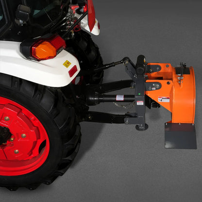 3 Point Hitch PTO Stump Grinder with 34 Carbide Teeth (PTO Shaft Included with Clutch),  for 15-45HP Tractor,  SG24