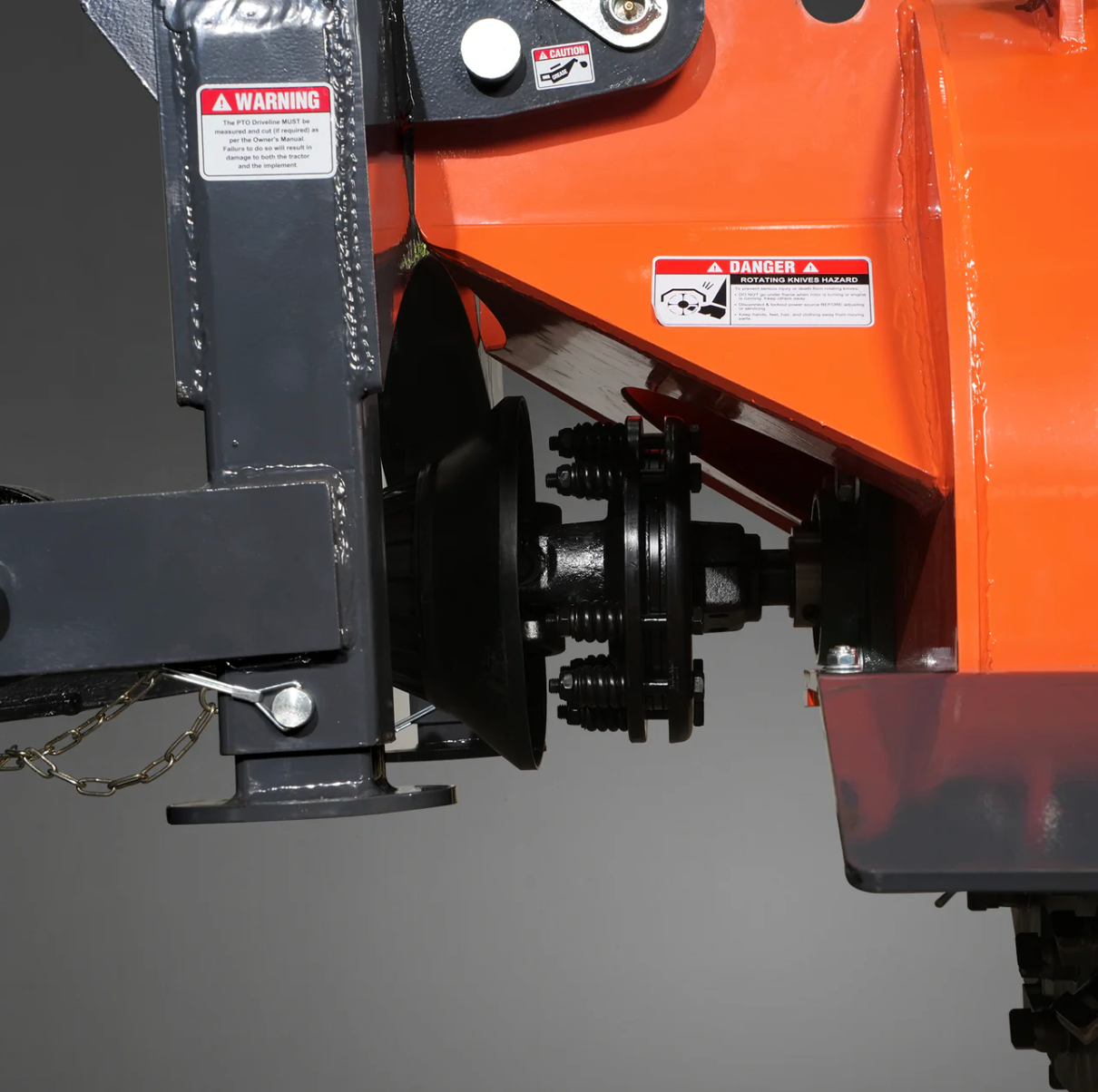 3-Point PTO Stump Grinder with 34 Carbide Teeth (PTO Shaft Included with Slip Clutch), for 15-45HP Tractor, SG24