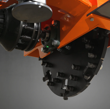 3-Point PTO Stump Grinder with 34 Carbide Teeth (PTO Shaft Included with Slip Clutch), for 15-45HP Tractor, SG24