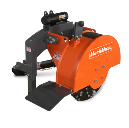 3-Point PTO Stump Grinder with 34 Carbide Teeth (PTO Shaft Included with Slip Clutch), for 15-45HP Tractor, SG24
