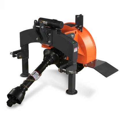 3-Point PTO Stump Grinder with 34 Carbide Teeth (PTO Shaft Included with Slip Clutch), for 15-45HP Tractor, SG24