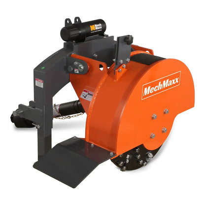 3 Point Hitch PTO Stump Grinder with 34 Carbide Teeth (PTO Shaft Included with Clutch),  for 15-45HP Tractor,  SG24