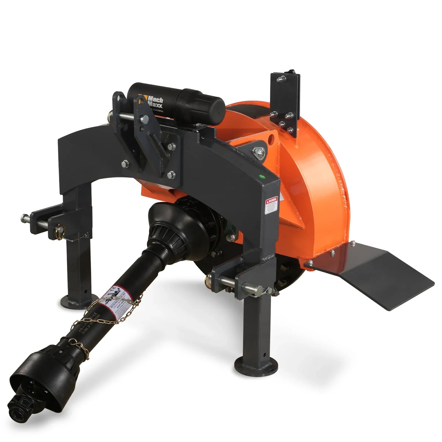 3 Point Hitch PTO Stump Grinder with 34 Carbide Teeth (PTO Shaft Included with Clutch),  for 15-45HP Tractor,  SG24
