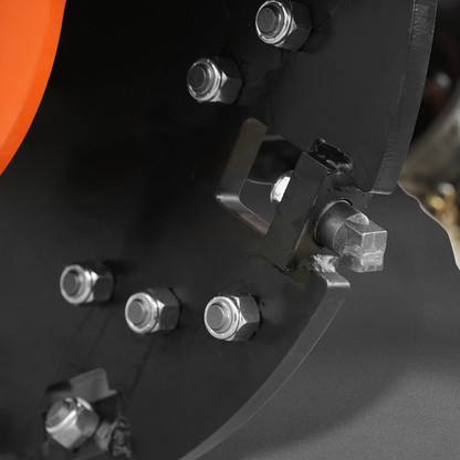 3 Point Hitch PTO Stump Grinder with 34 Carbide Teeth (PTO Shaft Included with Clutch),  for 15-45HP Tractor,  SG24