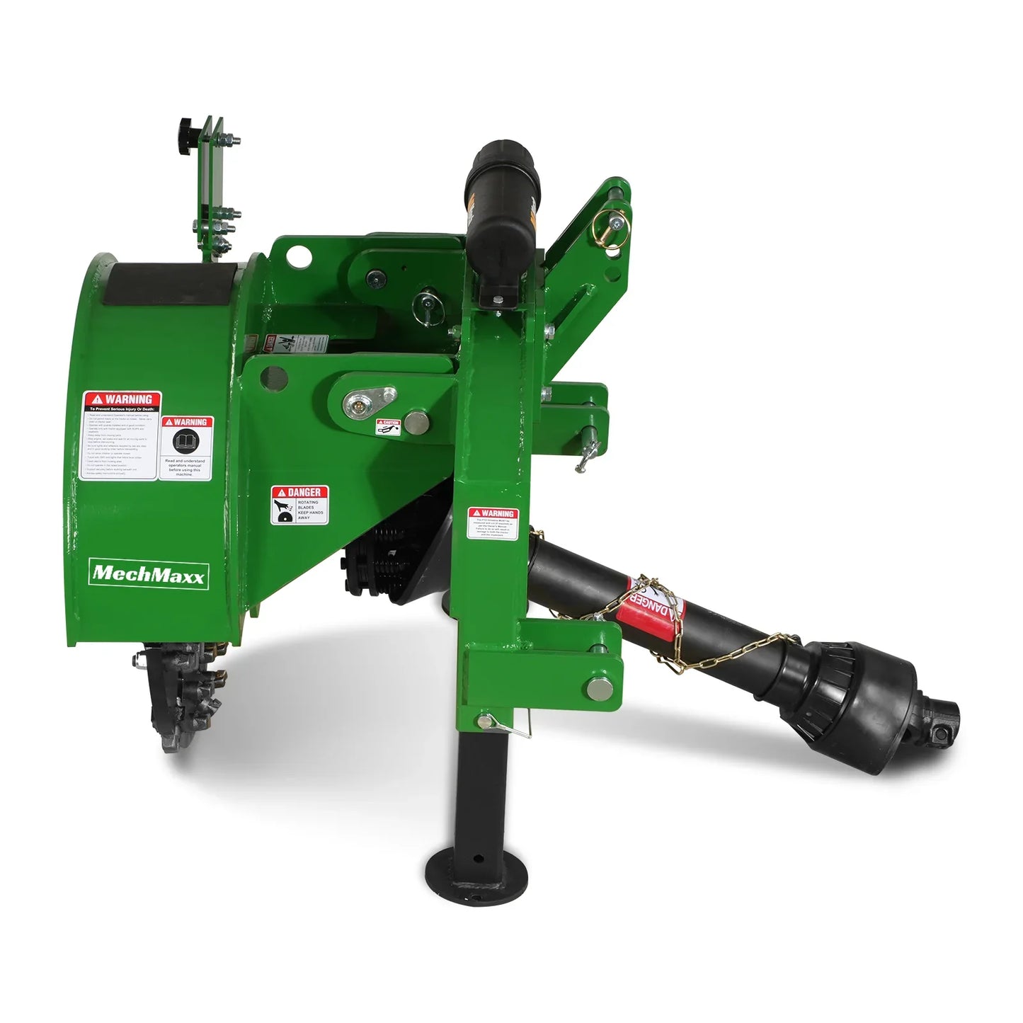 3-Point Hitch PTO Stump Grinder with 34 Carbide Teeth (PTO Shaft Included with Clutch),  for 15-45HP Tractor,  SG24