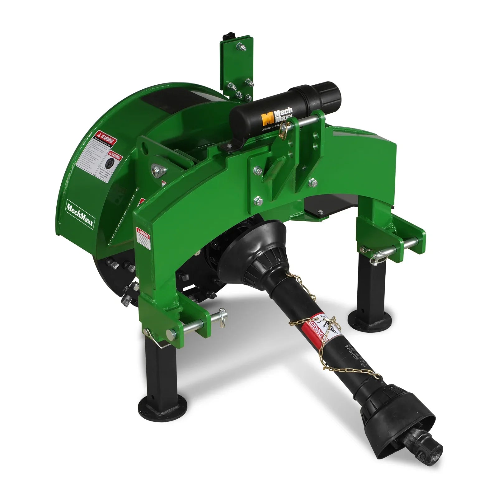 3-Point Hitch PTO Stump Grinder with 34 Carbide Teeth (PTO Shaft Included with Clutch),  for 15-45HP Tractor,  SG24