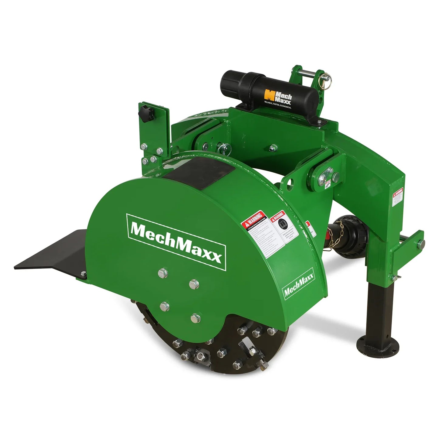3-Point Hitch PTO Stump Grinder with 34 Carbide Teeth (PTO Shaft Included with Clutch),  for 15-45HP Tractor,  SG24