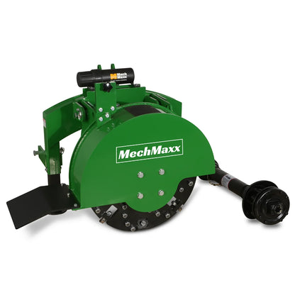 3-Point Hitch PTO Stump Grinder with 34 Carbide Teeth (PTO Shaft Included with Clutch),  for 15-45HP Tractor,  SG24