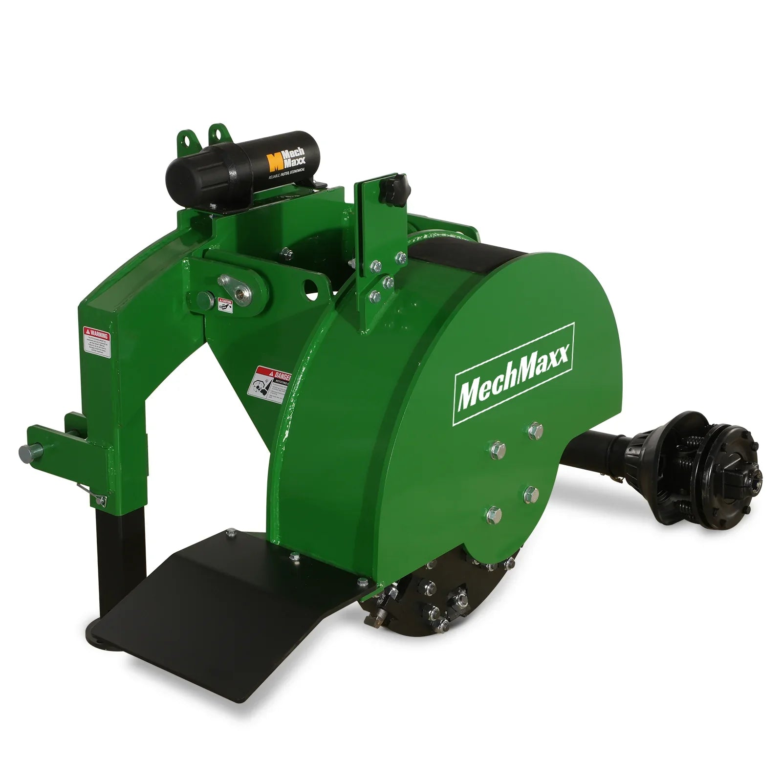 3-Point Hitch PTO Stump Grinder with 34 Carbide Teeth (PTO Shaft Included with Clutch),  for 15-45HP Tractor,  SG24